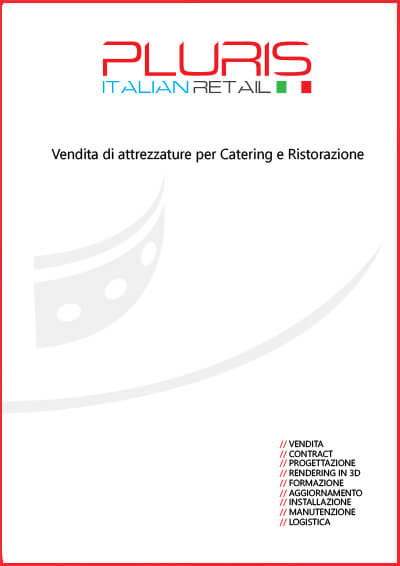 Brochure A4 Pluris Ristorazione in Italiano