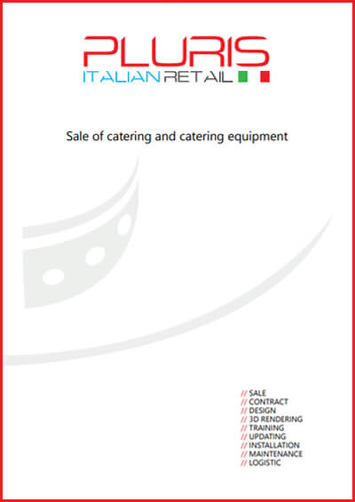 Brochure Trifold A4 Pluris Ristorazione in Italiano